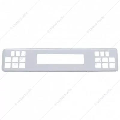 Chrome Plastic Center Dash Warning Light Panel Cover For Freightliner