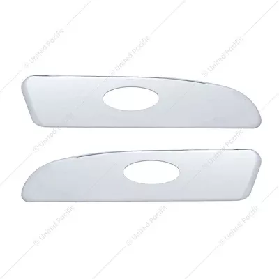 CHROME PLASTIC INTERIOR DOOR PANEL TRIM FOR PETERBILT 389 (2008+), 388 (2008-2014), 387 (2006-2010), 386/384
