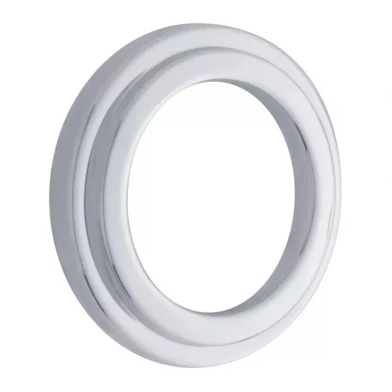 Chrome Plastic Small Gauge Bezel Without Visor For Freightliner