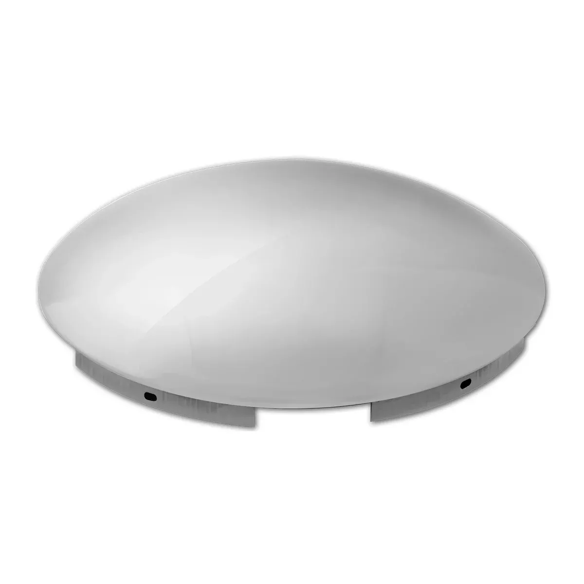 Chrome Plated4 Notch Standard Front Hub Cap