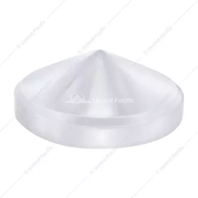 Chrome Pointed Rear Hub Cap 8"