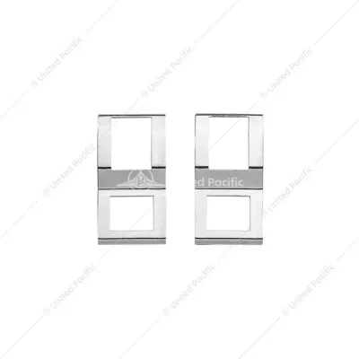 Chrome Switch Cover For 2018-2025 Freightliner Cascadia (2-Pack)