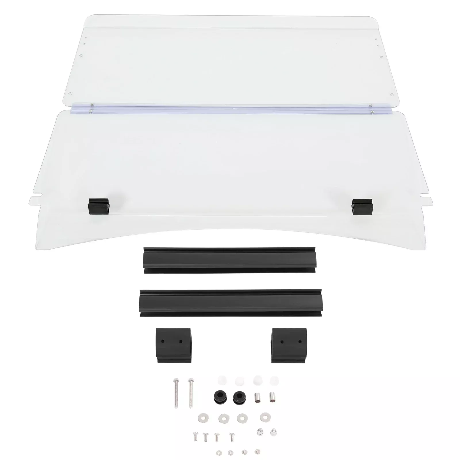 Clear E-Z-GO Folding Windshield (Models ST350)