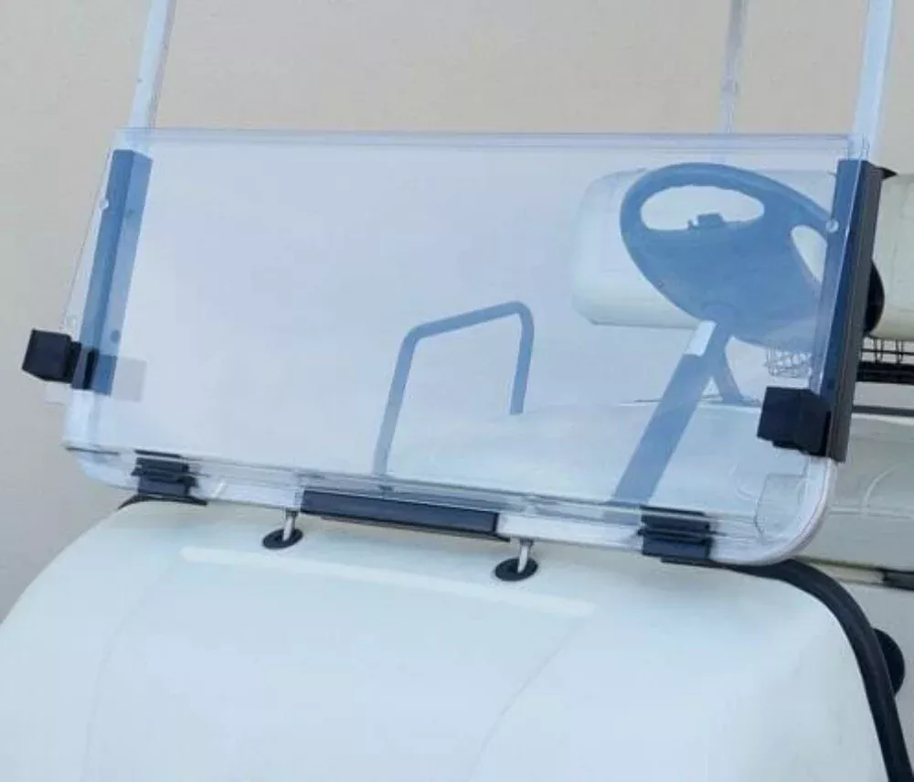Club Car DS 2 Piece Fold Down Windshield