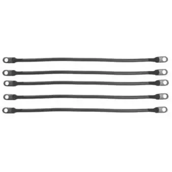 Club Car DS 48-Volt 4-Gauge Battery Cable Set (Fits 1995-Up)