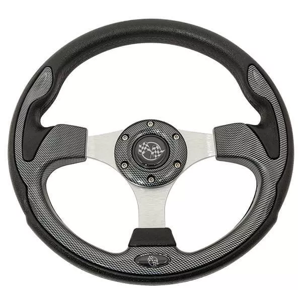 Club Car-EZGO-Yamaha - GTW Carbon Fiber Steering Wheel
