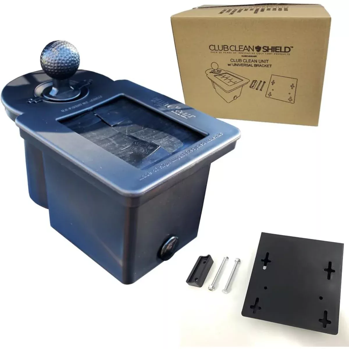 "Club Clean" Club And Ball Washer - Black