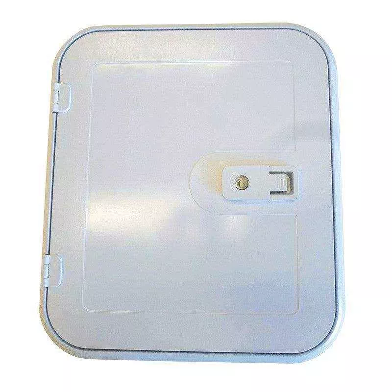 Coast Access Door 1 399mm x 349mm White RV Hatch