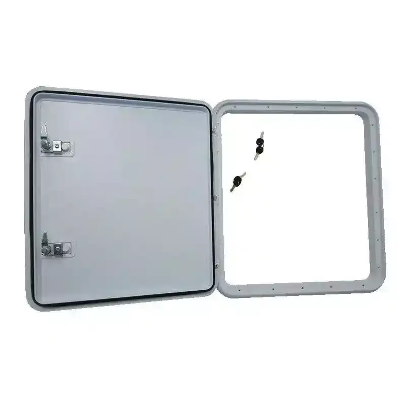 Coast Access Door 4 566mm x 631mm White RV Hatch