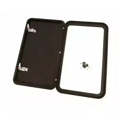 Coast Access Door 9 950 x 415mm Black RV Hatch