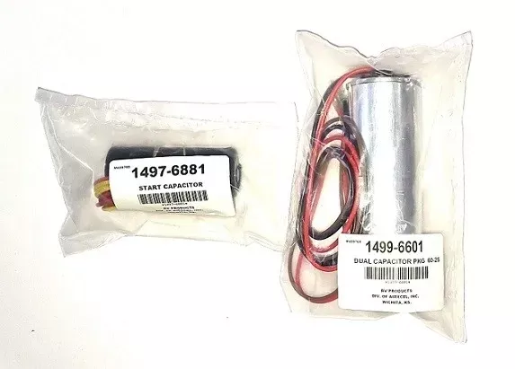 Coleman Air Conditioner Model 47214B876 Capacitor Kit