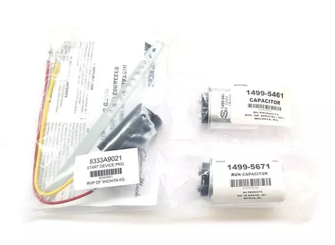 Coleman Air Conditioner Model 8633D8766 Capacitor Kit