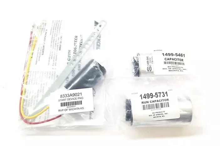 Coleman Air Conditioner Model 9204A876 Capacitor Kit
