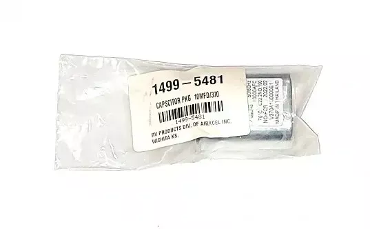 Coleman Fan Capacitor (10 Mfd / 370V) 1499-5481