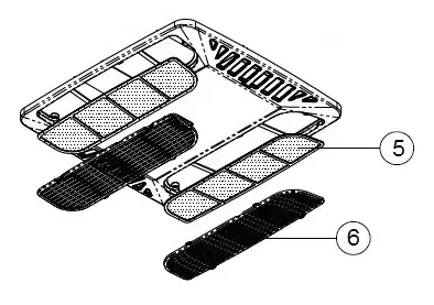 Coleman Return Air Grille 9430-4071