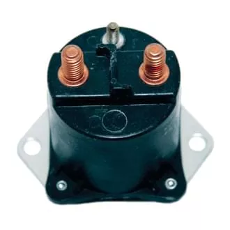 Continuous Duty Solenoid 12V 100A NO Contacts Plastic F180 Mount SBC-4201E