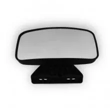 Convex Lock Down Mirror -Black