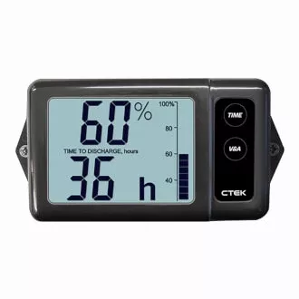CTEK Battery and System LCD Monitor Panel Max 100A System Load