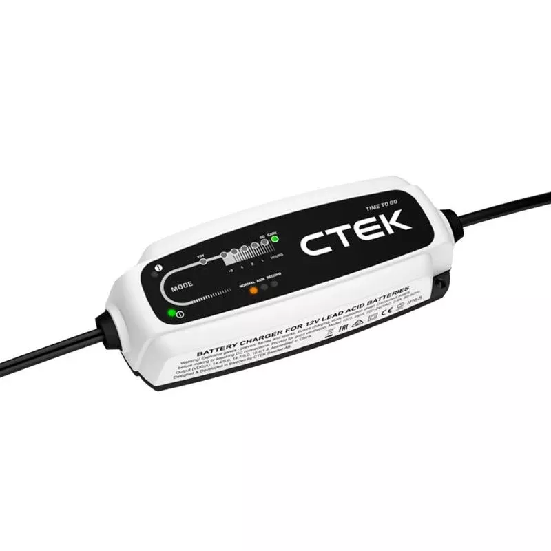 CTEK - CT5 Time To Go 5A Battery Charger Kit