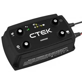 CTEK D250SE Dual Input Battery Charger 20A With Selectable Charge Voltages