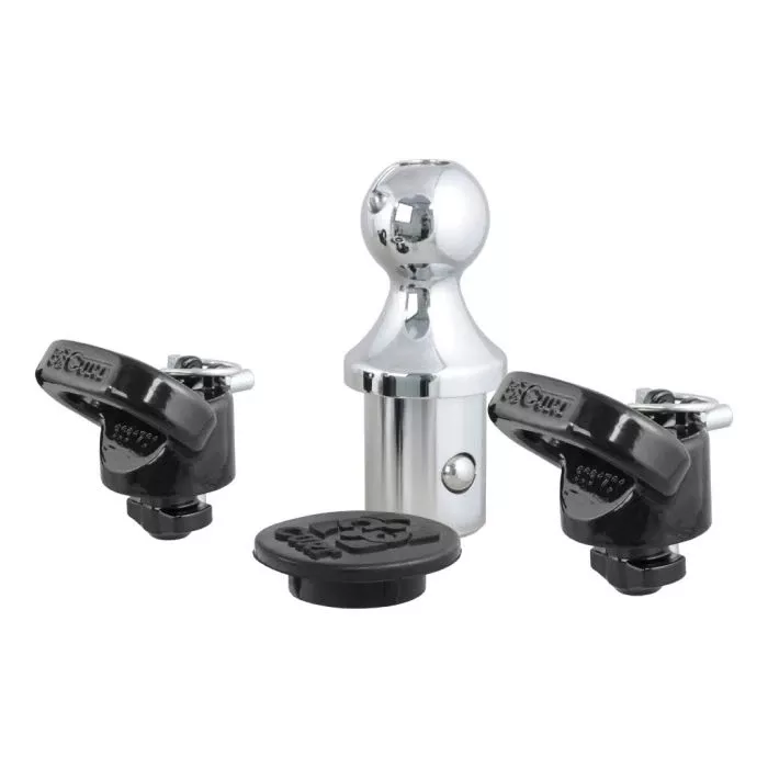 CURT Ram Factory-Style Gooseneck Ball And Safety Chain Anchor Kit