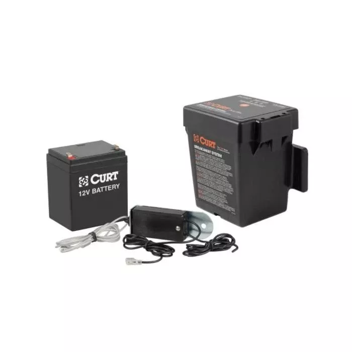 Curt Trailer Push To Test Breakaway System Kit