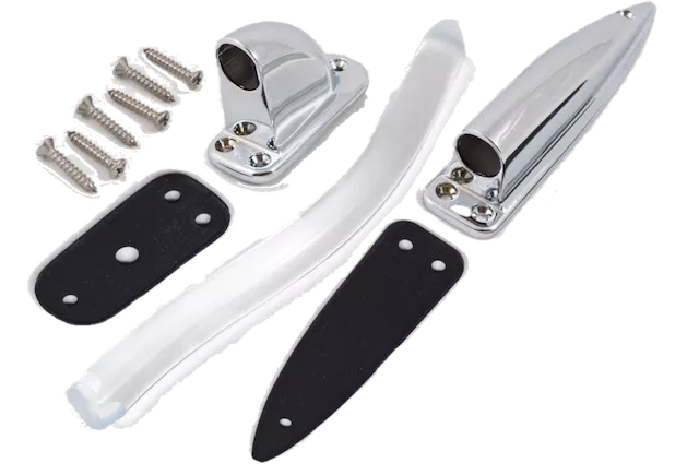 CURVED 005-5500-L Acrylic Grab/Assist Handle