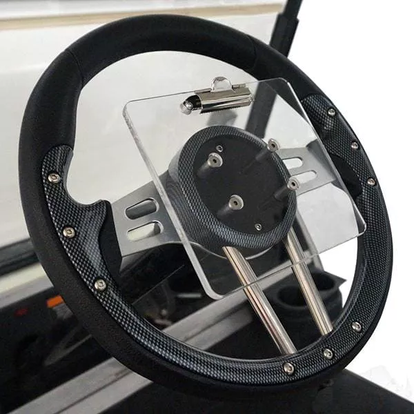 Custom Steering Wheel Golf Scorecard Holder - RHOX