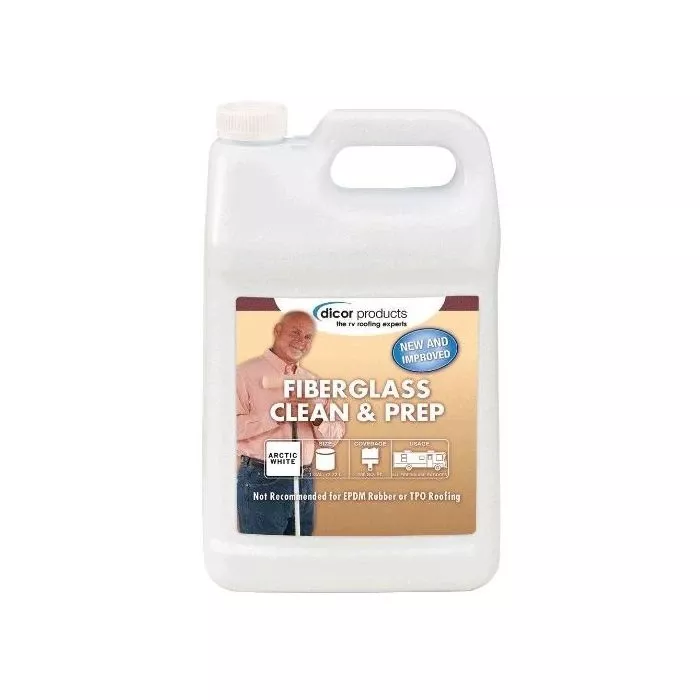 Dicor Fiberglass Clean And Prep