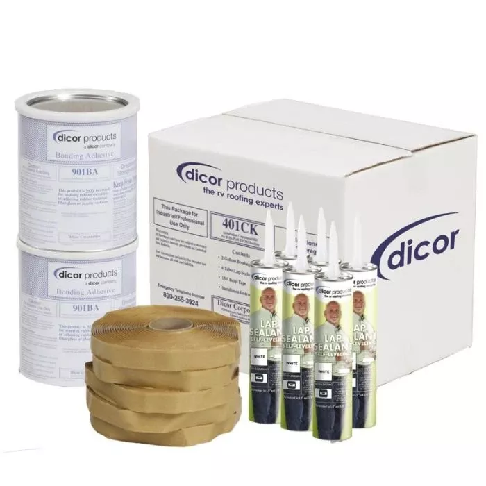 Dicor Installation Kit For EPDM & TPO Roofing Membranes – Ivory