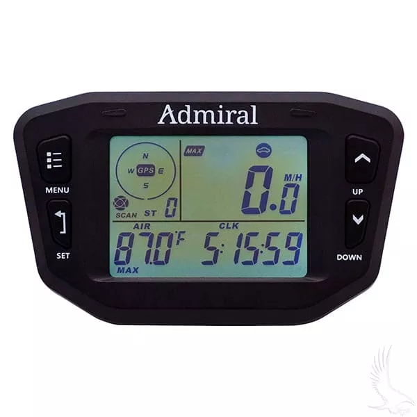 Digital Golf Cart Speedometer with GPS