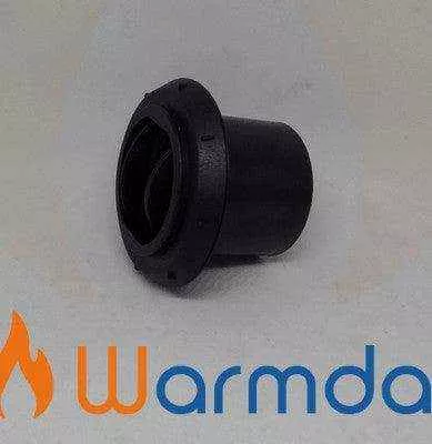 Directional Air Outlet - Closable - Aircon and Diesel Heaters 60-65mm Black