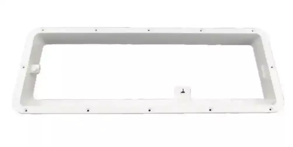 Dometic Lower Vent Frame Only - White for 3 Way Fridges