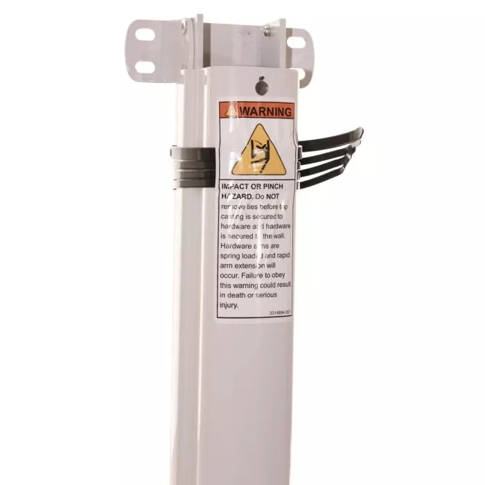 Dometic Polar White Power Patio Left Hand Basement Side Arm Assembly