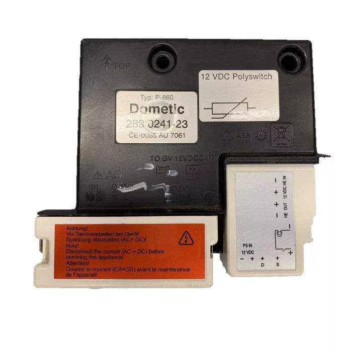 Dometic RMD8555 and RMDX Main PCB Mounted At Rear of Fridge