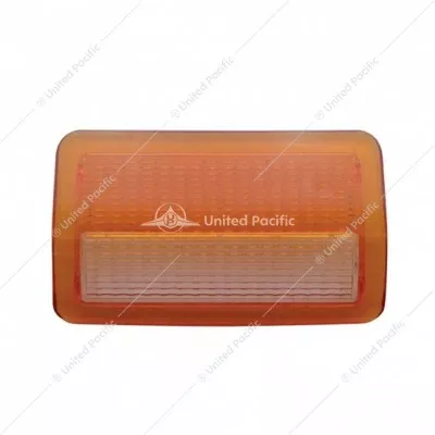 DOOR COURTESY LIGHT LENS FOR 2006+ PETERBILT - AMBER