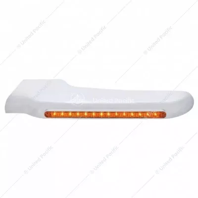 Driver Sequential 14 Amber LED Front Fender Cover For Peterbilt 388 (2008-2015) & 389 (2008-2023)