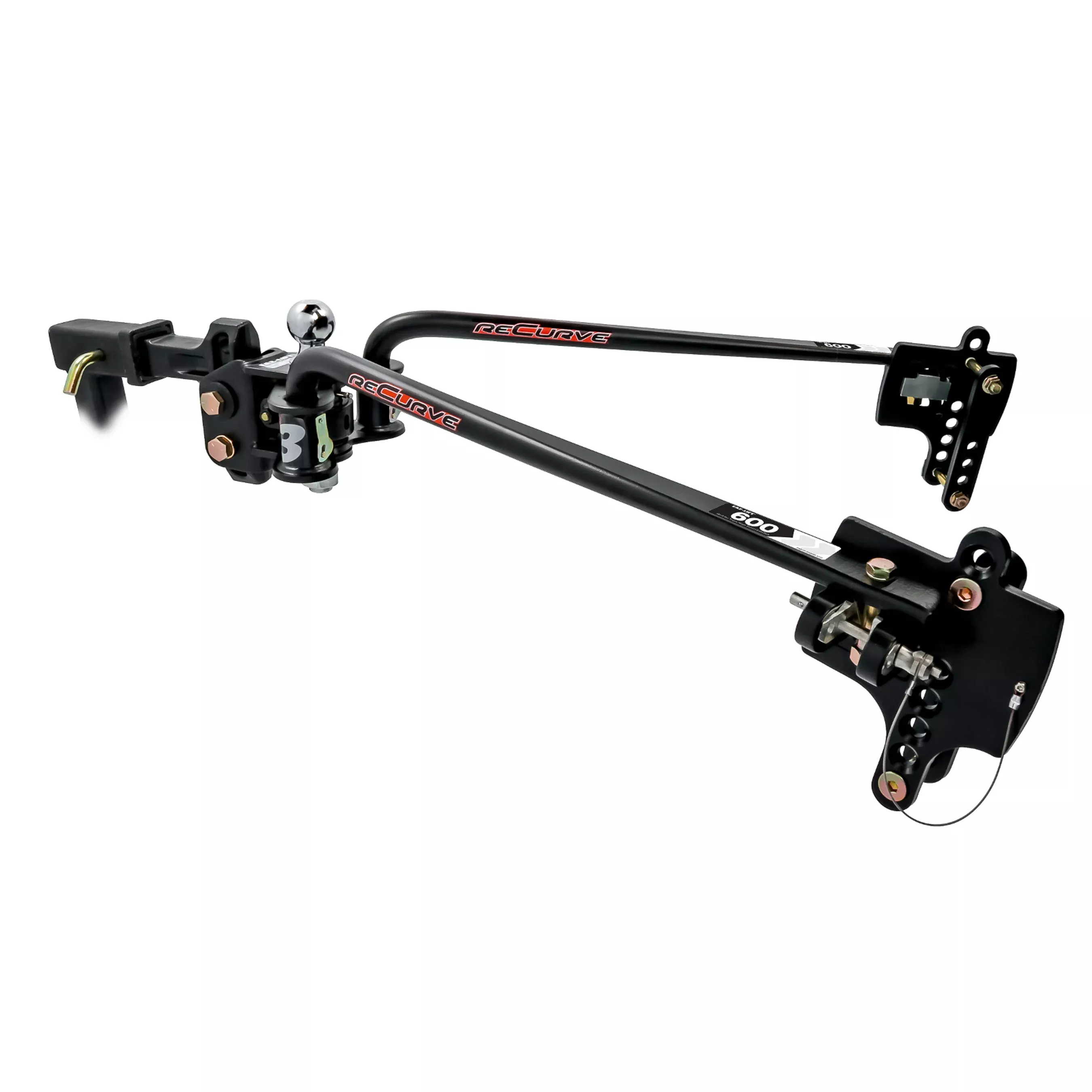 EazLift - ReCurve, R3, WDH, 600lb, Kit, 2" Ball