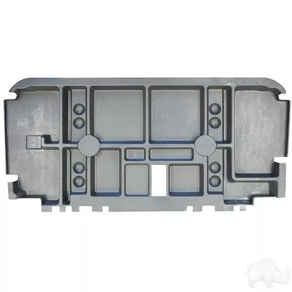 Electric Golf Cart Black ABS Plastic Under Seat Storage Tray