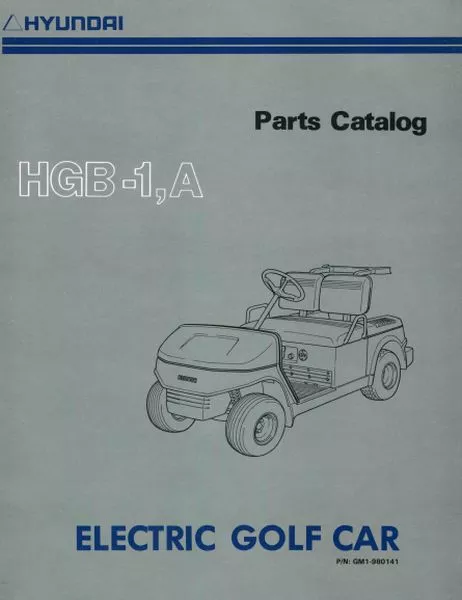 Electric Parts Manual