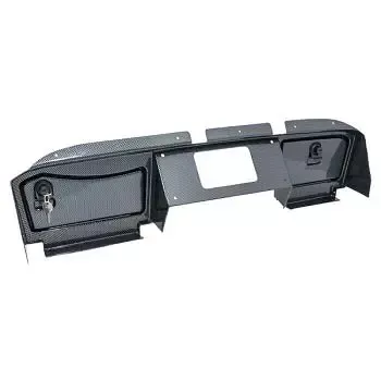 EZGO RXV Carbon Fiber Dash w/ Locking Doors (2016-Up)