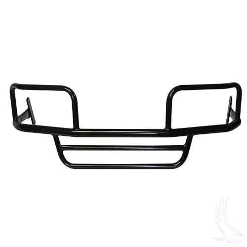 EZGO ST350 Golf Cart 1996+ Black Powder Coated Steel Brush Guard