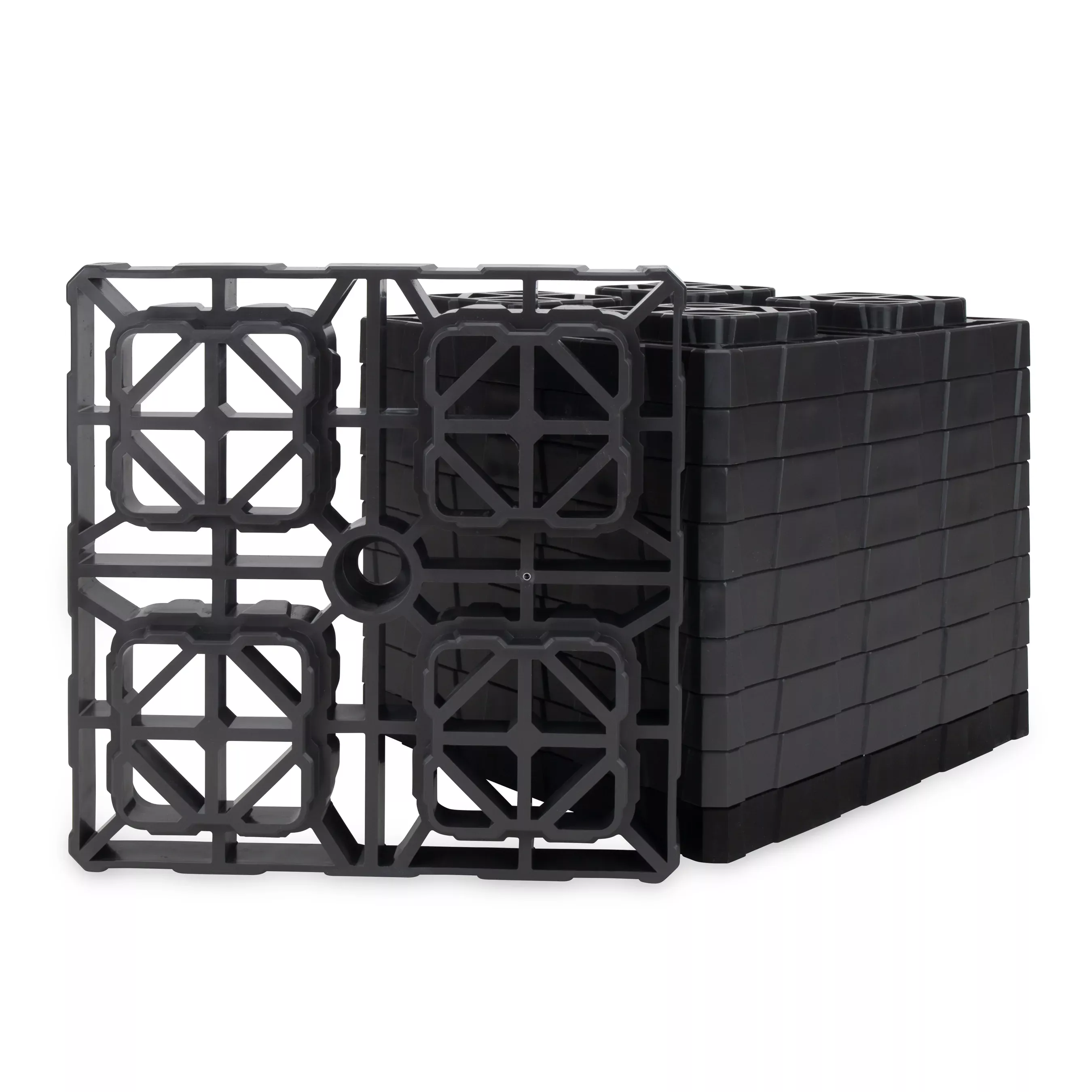 FasTen XL Leveling Blocks w/T-Handle,2x2,Gray, FFP