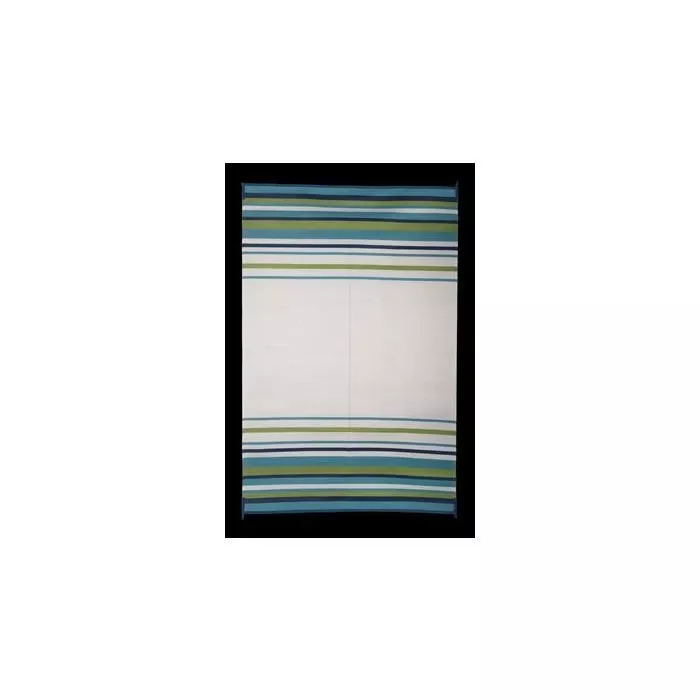 Faulkner 9′ X 12′ Aqua/Navy/Lime/White Deluxe Multi-Purpose Mat