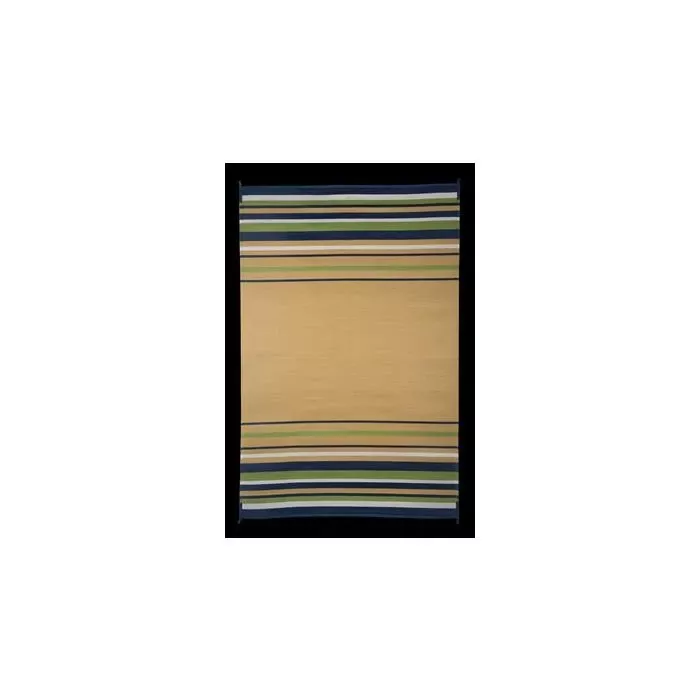 Faulkner 9′ X 12′ Navy/White/Lime/Beige Deluxe Multi-Purpose Mat