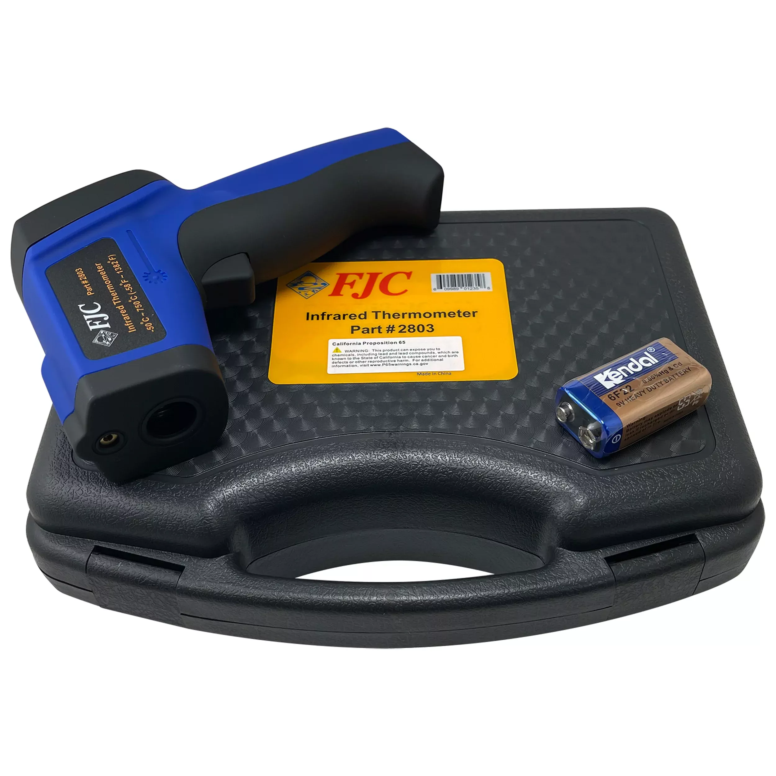 FJC #2803 Non-Contact Temperature Gun Digital Reader Thermometer Infrared Laser