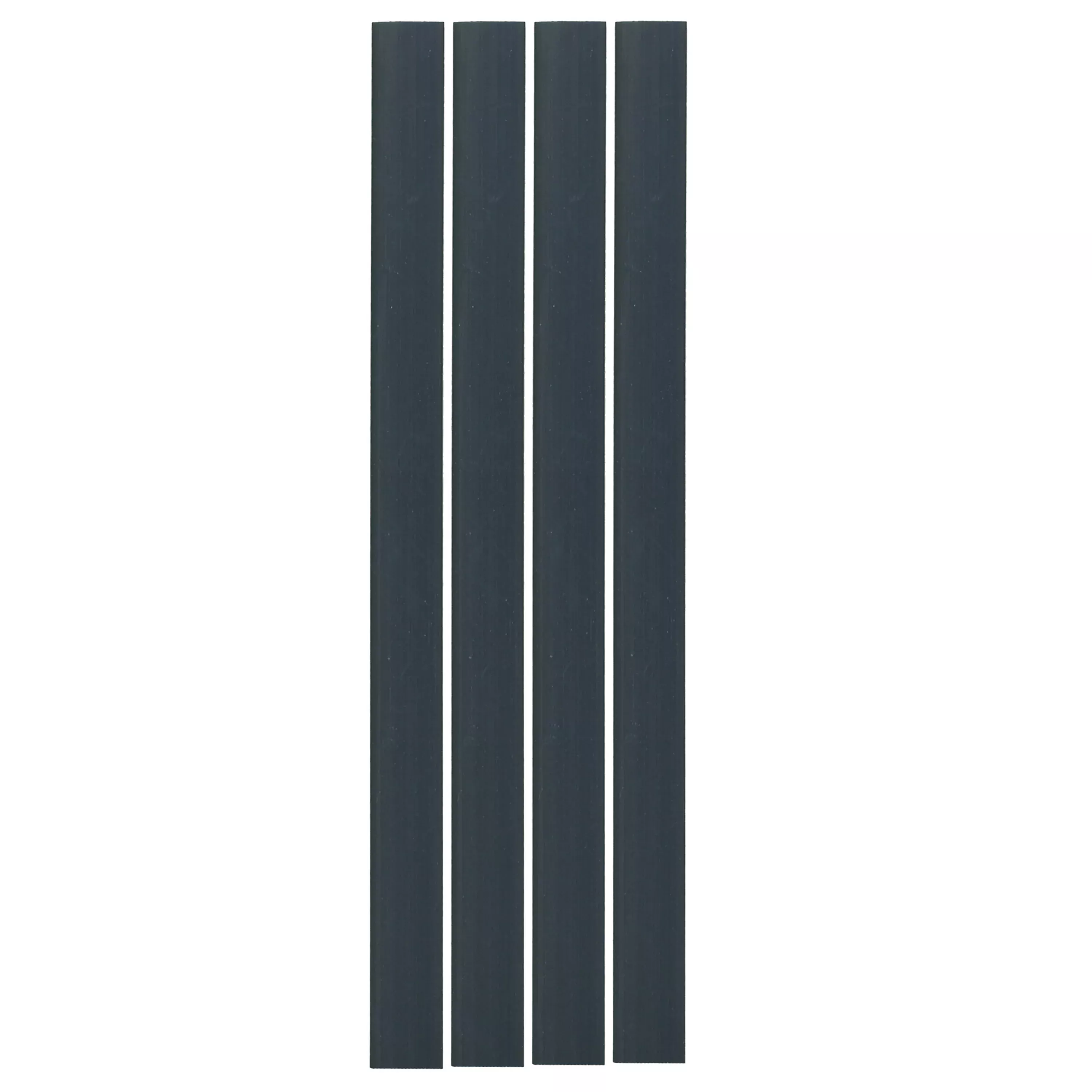 Flexible Thin Single Wall Non-Adhesive Heat Shrink Tubing 2:1 Black 1-1/2" ID - 48" Inch 4 Pack