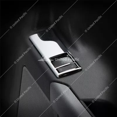 Freightliner Cascadia Chrome Door Switch Cover PASSENGER