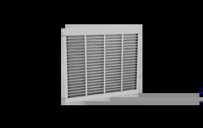 Freightliner Classic/FLD-120 Grill, Grid Style