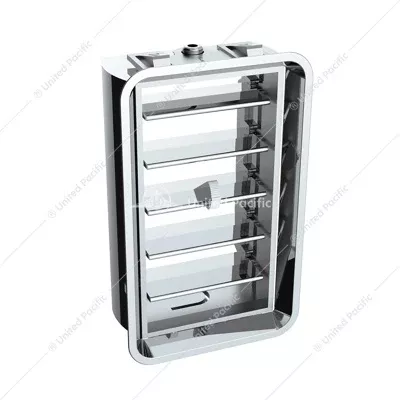 Freightliner FLD/Classic Center Dash Chrome Plastic A/C Vent for 1989-2010